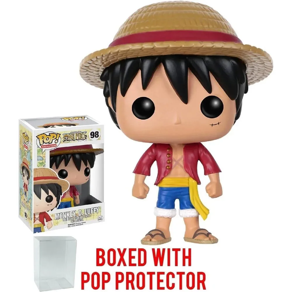 Funko POP! One Piece Monkey D. Luffy #98 Vinyl Collectible Figure with Case